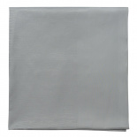 Изображение: Скатерть жаккардовая серого цвета из хлопка с вышивкой из коллекции Essential