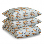 Изображение: Комплект постельного белья из сатина с принтом Birds of Nile из коллекции Wild