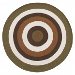 Изображение: Ковер из хлопка Target коричневого цвета из коллекции Ethnic