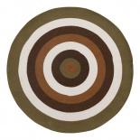 Изображение: Ковер из хлопка Target коричневого цвета из коллекции Ethnic