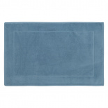 Изображение: Коврик для ванной джинсово-синего цвета из коллекции Essential