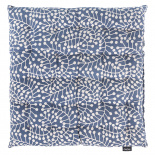 Изображение: Подушка на стул темно-синего цвета с принтом Спелая Смородина из коллекции Scandinavian touch