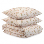 Изображение: Комплект постельного белья из сатина с принтом "Степное цветение" из коллекции Prairie