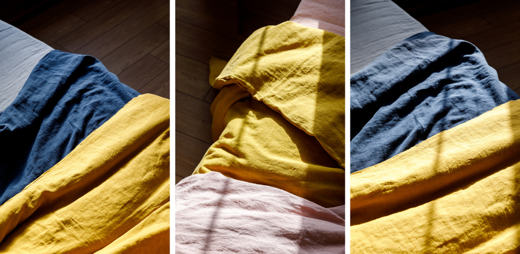 Модные оттенки льна в новой линии постельного белья Tkano