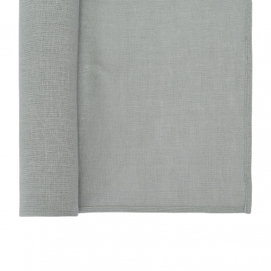 картинка Дорожка на стол из стираного льна серого цвета из коллекции Essential от магазина Tkano