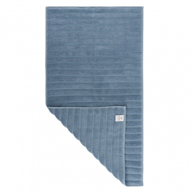 картинка Полотенце для рук Waves джинсово-синего цвета из коллекции Essential от магазина Tkano