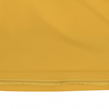 картинка Комплект постельного белья горчичного цвета из органического стираного хлопка из коллекции Essential от магазина Tkano