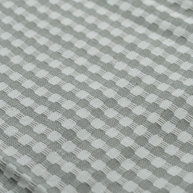картинка Набор вафельных кухонных полотенец серого цвета из умягченного хлопка из коллекции Essential от магазина Tkano