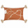 Подушка декоративная терракотового цвета с аппликацией Geometry из коллекции Ethnic