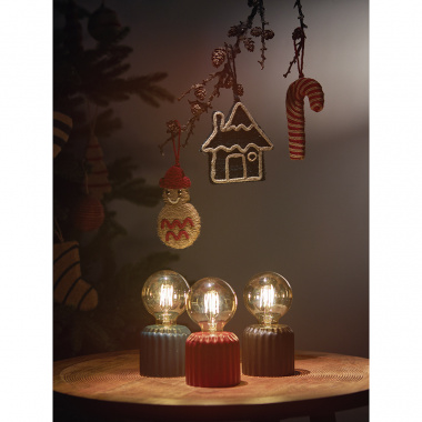 картинка Светильник декоративный бордового цвета из коллекции Edge от магазина Tkano