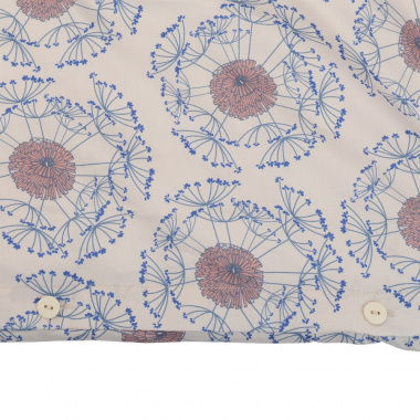 картинка Комплект постельного белья из сатина с принтом "Воздушный цветок" из коллекции Prairie от магазина Tkano