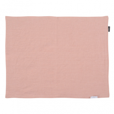 картинка Салфетка под приборы из умягченного льна розово-пудрового цвета из коллекции Essential от магазина Tkano