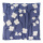 Подушка декоративная темно-фиолетового цвета с принтом Полярный цветок из коллекции Scandinavian touch