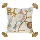 Изображение: Чехол на подушку декоративный Exotic birds из коллекции Ethnic, 45х45