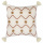 Подушка декоративная с кисточками и вышивкой Geometry из коллекции Ethnic