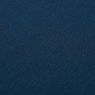 картинка Простыня темно-синего цвета с контрастным кантом из коллекции Essential от магазина Tkano