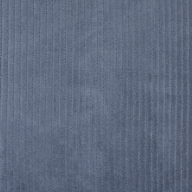 картинка Чехол на подушку фактурный из хлопкового бархата темно-синего цвета  из коллекции Essential, 45х45 см от магазина Tkano