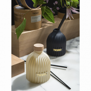 картинка Диффузор ароматический Cypress, Jasmine & Patchouli из коллекции Edge, 200 мл, тёмно-синий от магазина Tkano