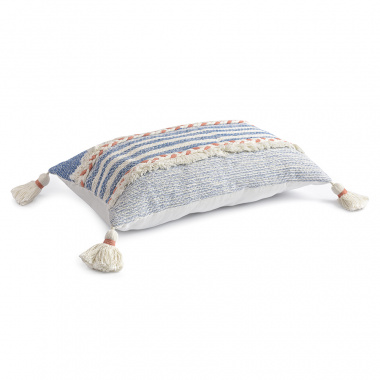 картинка Чехол на подушку с кисточками и бахрамой из коллекции Ethnic от магазина Tkano