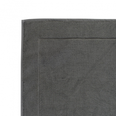 картинка Коврик для ванной темно-серого цвета из коллекции Essential от магазина Tkano