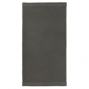 картинка Полотенце для рук вафельное темно-серого цвета из коллекции Essential от магазина Tkano