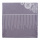 Скатерть из хлопка фиолетово-серого цвета с жаккардовым рисунком Ледяные узоры из коллекции New Year Essential