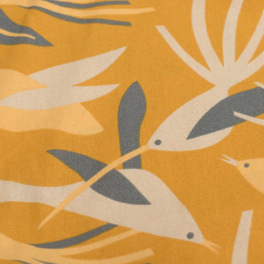 картинка Сумка-авоська складная из хлопка с принтом Birds of Nile из коллекции Wild от магазина Tkano