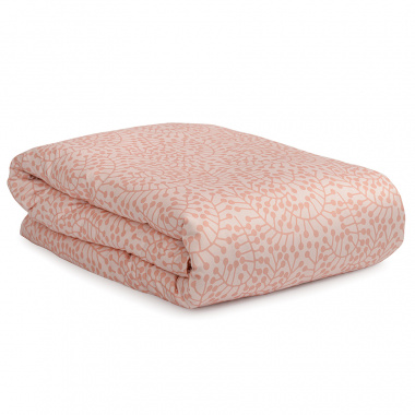 картинка Комплект постельного белья розового цвета с принтом Спелая смородина из коллекции Scandinavian touch от магазина Tkano
