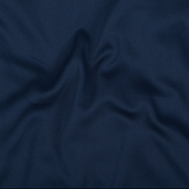 картинка Простыня из сатина темно-синего цвета из египетского хлопка из коллекции Essential от магазина Tkano