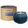 Свеча ароматическая Sandalwood, Bergamot & Citrus из коллекции Edge, синий
