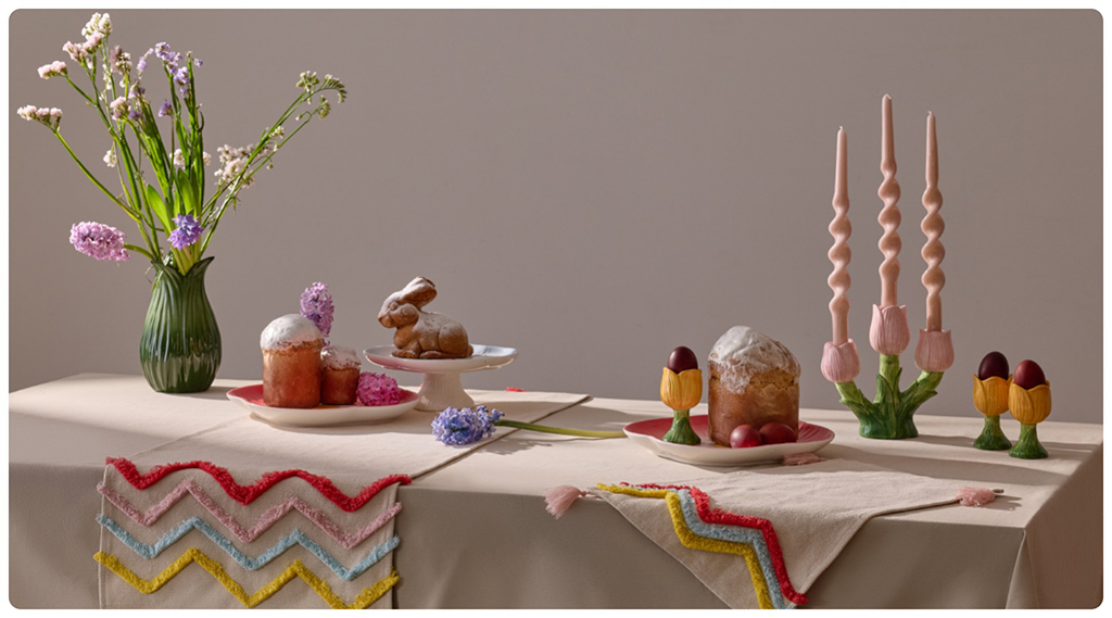 Изображение к статье Пасхальная сервировка в русском стиле: идеи для украшения праздничного стола и проверенные рецепты