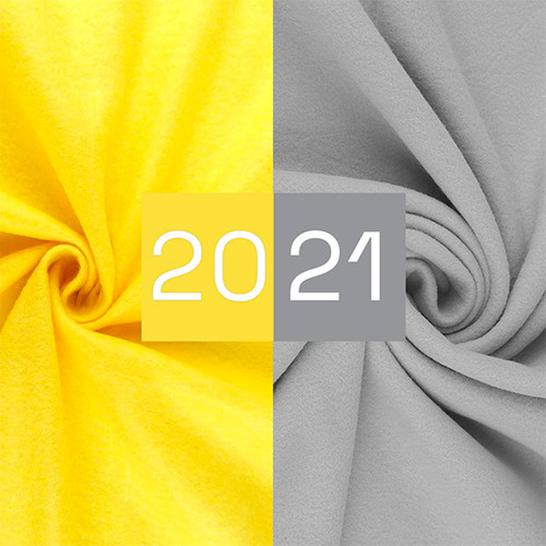 Союз силы и оптимизма: цвета 2021 года от Pantone - блог Tkano