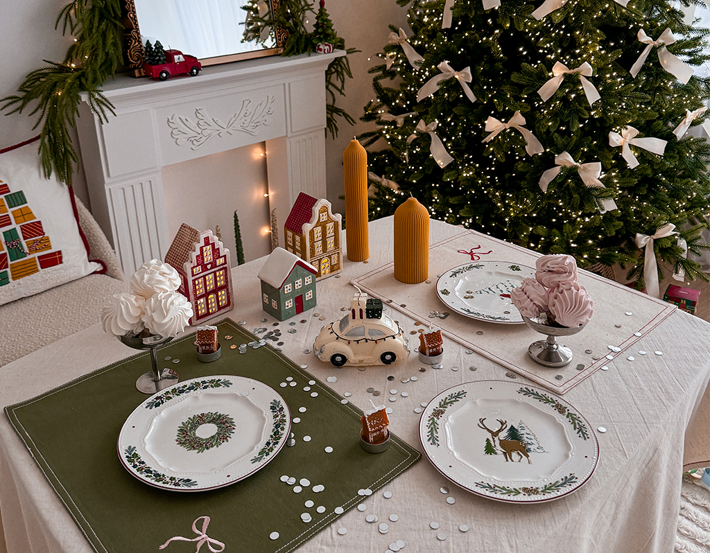Изображение к статье Новогодняя сервировка: как украсить праздничный стол