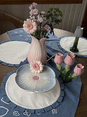 картинка Салфетка под приборы Контур из коллекции Ethnic от магазина Tkano