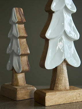 картинка Декор новогодний Snowy tree из коллекции New Year Essential от магазина Tkano