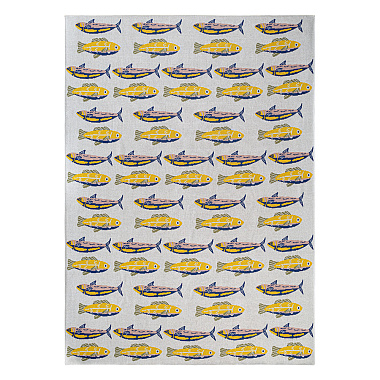 картинка Плед Сардины из коллекции Сорренто от магазина Tkano