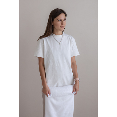 картинка Полотенце банное белого цвета из коллекции Essential от магазина Tkano