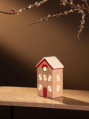 картинка Домик с подсветкой Fensmark из коллекции New Year Essential от магазина Tkano