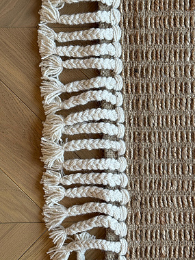 картинка Ковер из джута и шерсти Mumbai из коллекции Ethnic от магазина Tkano