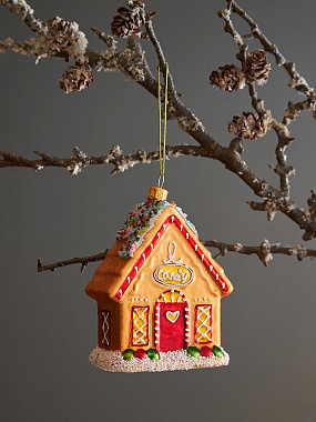 картинка Набор ёлочных украшений Ginger celebration коллекции New Year Essential от магазина Tkano