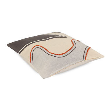 картинка Чехол на подушку Flowing stone из коллекции Ethnic от магазина Tkano