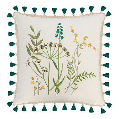 картинка Подушка декоративная Meadow bloom из коллекции Ethnic от магазина Tkano