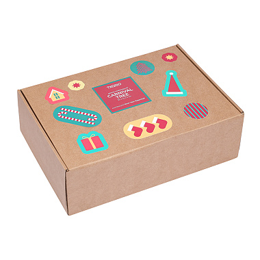 картинка Декор новогодний Carnival tree из коллекции New Year Essential от магазина Tkano