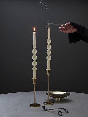 картинка Набор аксессуаров для свечей графитового цвета из коллекции Essential от магазина Tkano