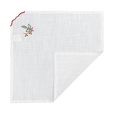 картинка Набор из двух салфеток Festive wreath из коллекции New Year Essential от магазина Tkano