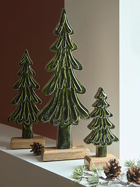 картинка Декор новогодний Enchanted tree из коллекции New Year Essential, 30 см от магазина Tkano