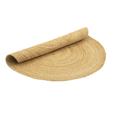 картинка Ковер из джута круглый базовый из коллекции Ethnic от магазина Tkano
