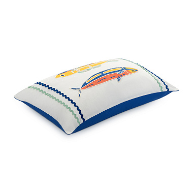 картинка Подушка декоративная Сардины из коллекции Сорренто от магазина Tkano