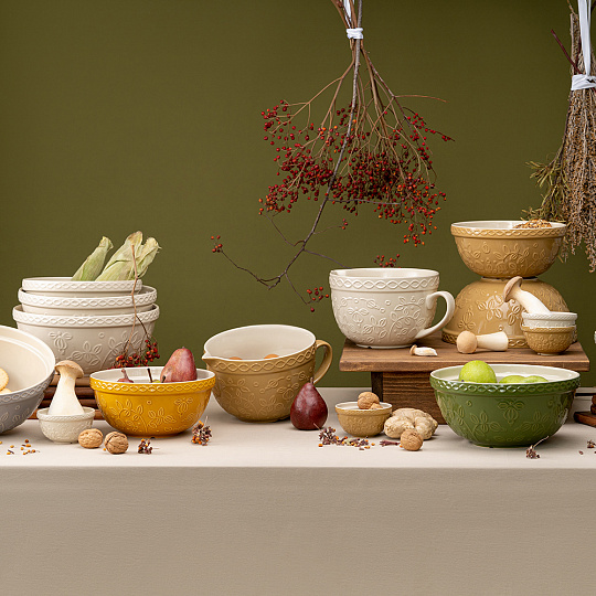 Посуда, в которой приятно готовить: кувшины и миски из каменной керамики