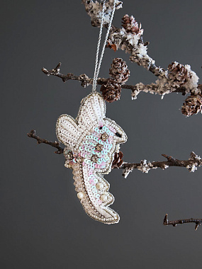 картинка Набор елочных украшений Christmas pearls из коллекции New Year Essential от магазина Tkano